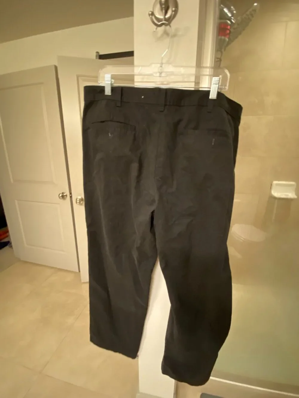 George Mens Black Dress Pants Size 40x32